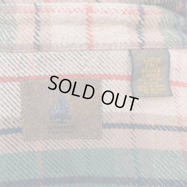 画像2: 90's ST JOHN'S BAY ヘビーネルシャツ (2)