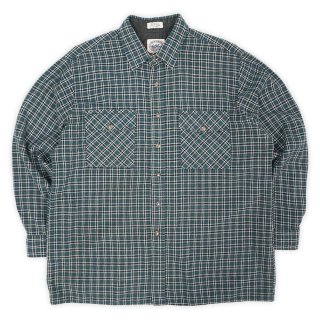 00's Patagonia オンブレチェック柄 フランネルシャツ 