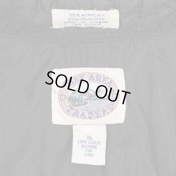 画像2: 90-00's BAY AREA TRADERS フランネル ボックスシャツ (2)