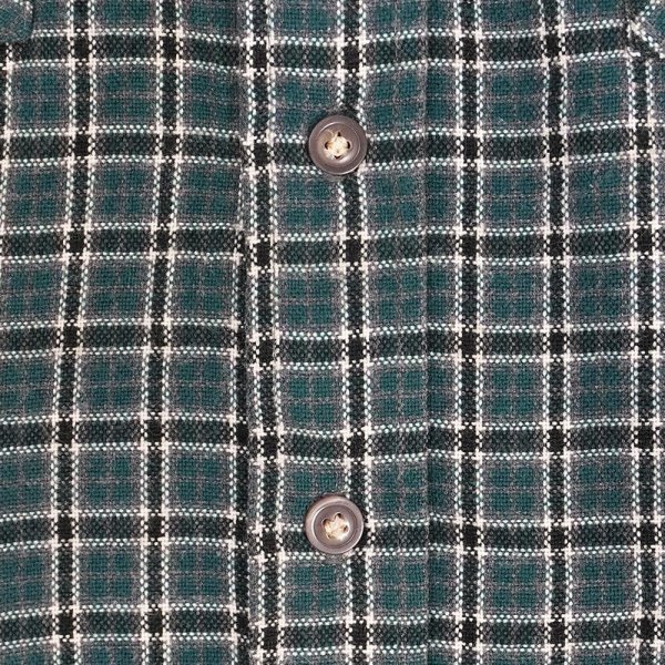 画像4: 90-00's BAY AREA TRADERS フランネル ボックスシャツ (4)