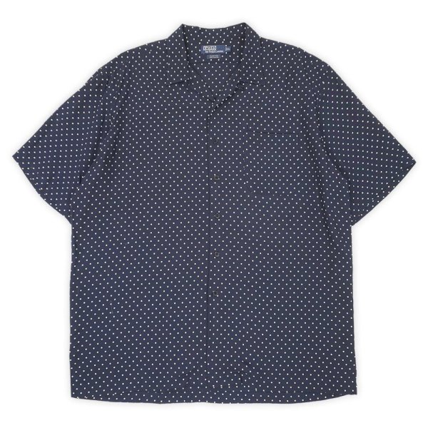 画像1: 90's Polo Ralph Lauren S/S オープンカラー レーヨンシャツ "CLAYTON" (1)