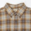 画像3: 00's Arrow フランネル ボタンダウンシャツ "Brown Ombre Plaid" (3)
