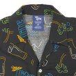 画像3: 00's Miller Lite 総柄 レーヨンシャツ (3)