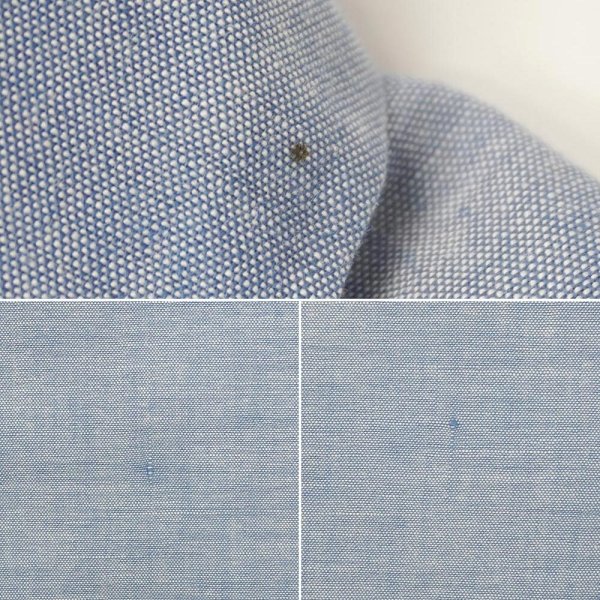 画像4: 70's Seafarer S/S シャンブレーシャツ "With Stencil" (4)