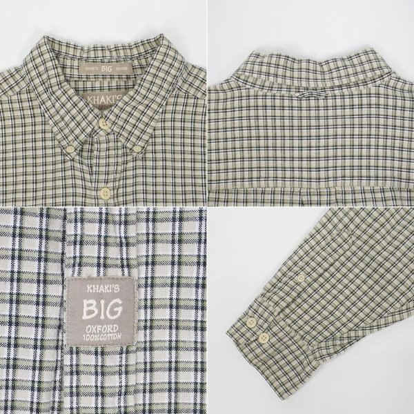 画像3: 90's KHAKI'S by ARROW ボタンダウンシャツ "BIG OXFORD" (3)