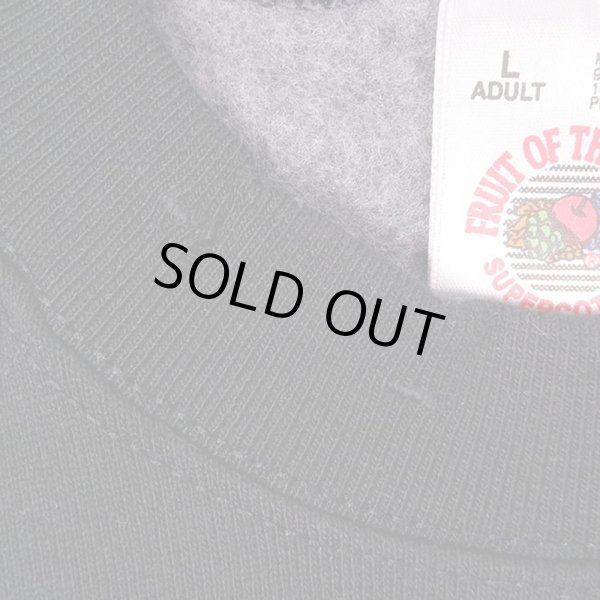 画像3: 90's Fruit of the loom 無地 スウェット "DEADSTOCK / MADE IN USA" (3)