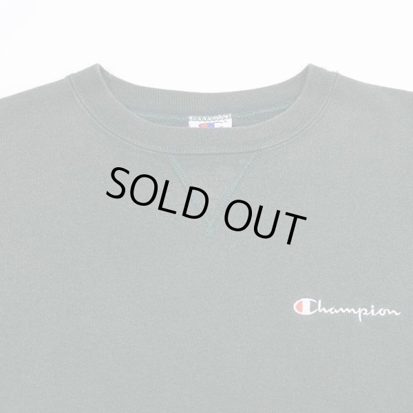 画像3: 90's Champion スプリクトロゴ刺繍 スウェット "MADE IN USA" (3)