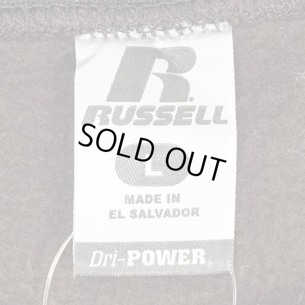 画像2: 00's RUSSELL 前V ブランクスウェット "BROWN" (2)