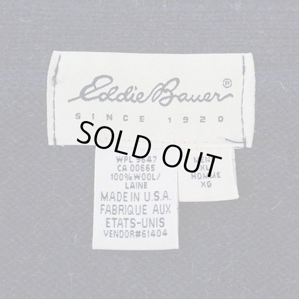画像2: 90's Eddie Bauer ウールニットカーディガン "MADE IN USA" (2)