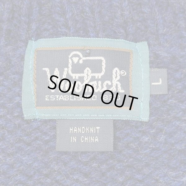 画像2: 90's WOOLRICH ケーブル編み ウールニット (2)