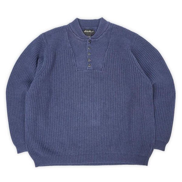 画像1: 00's Eddie Bauer コットンジープニット (1)