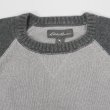 画像4: 00's Eddie Bauer バイカラー コットンニット (4)