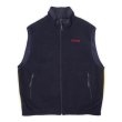 画像1: 90-00's CHAPS RALPH LAUREN フリース×ナイロン リバーシブルベスト (1)
