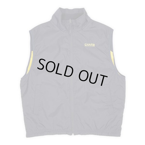 画像3: 90-00's CHAPS RALPH LAUREN フリース×ナイロン リバーシブルベスト (3)