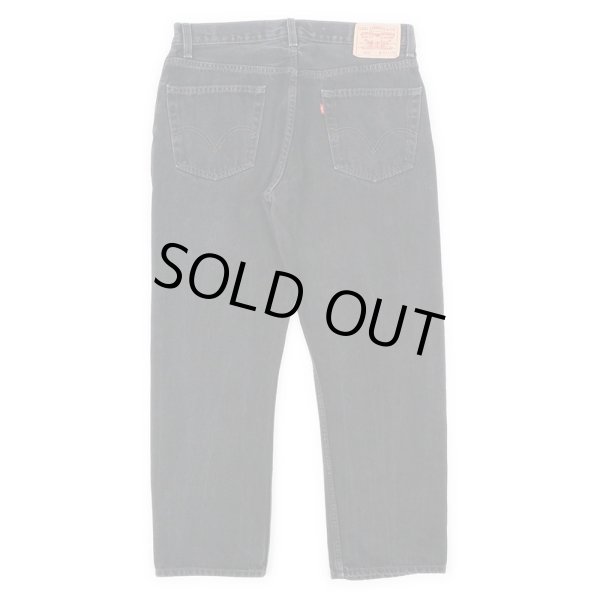 画像2: 00's Levi's 505 ブラックデニムパンツ “W34 L29” (2)