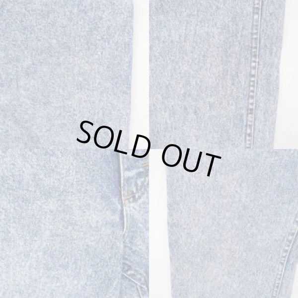 画像4: 90's Lee 209-0159 ケミカルウォッシュ デニムパンツ “MADE IN USA” (4)