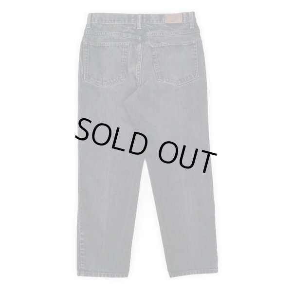 画像2: 00's L.L.Bean ブラックデニムパンツ (2)