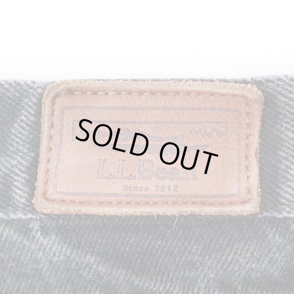 画像4: 00's L.L.Bean ブラックデニムパンツ (4)