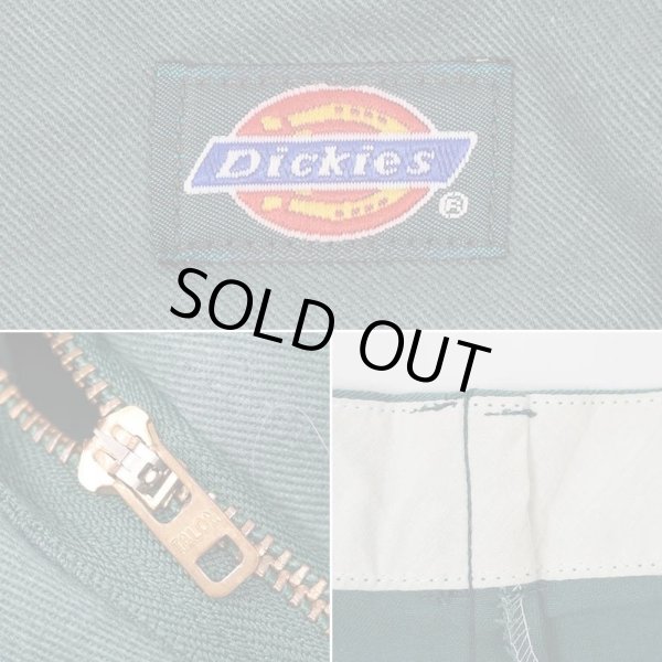 画像4: 90's Dickies 874 ワークパンツ "MADE IN USA / LINCOLN GREEN" (4)