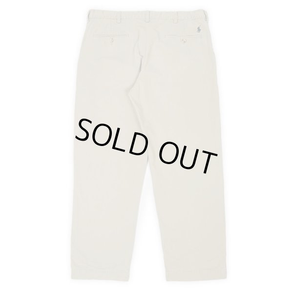 画像2: 00's Polo Ralph Lauren ノータック チノトラウザー "PRESTON PANT" (2)