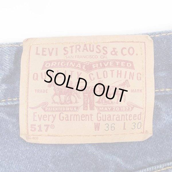 画像3: Early 00's Levi's 517 ブーツカットデニムパンツ "MADE IN USA / W36 L30" (3)