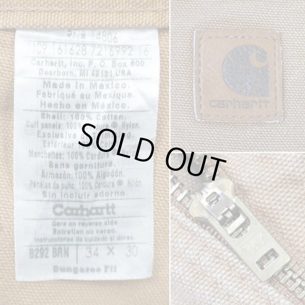 画像3: 00's Carhartt デュアルフロント ダックペインターパンツ “W34 L30” (3)
