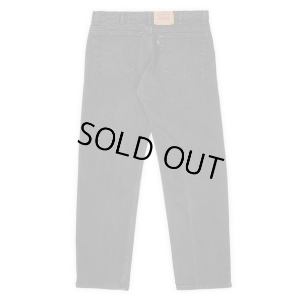 画像2: 90's Levi's 505 ブラックデニムパンツ "MADE IN USA / W40 L30" (2)