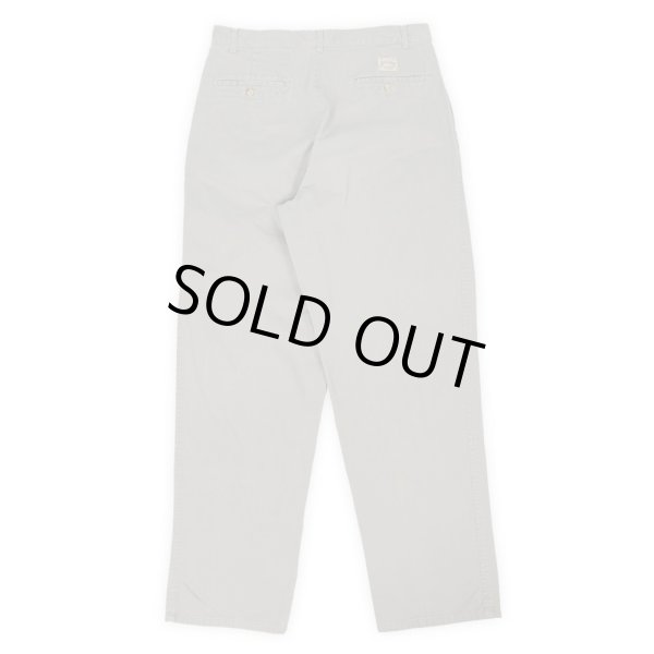 画像2: Early 90's Polo Ralph Lauren 2タック チノトラウザー “LIGHT GRAY / W32 L31” (2)