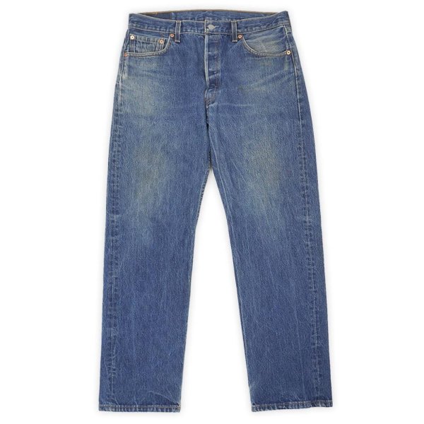 画像1: Early 00's Levi's 501 デニムパンツ "MADE IN USA / 実寸W34 L31" (1)