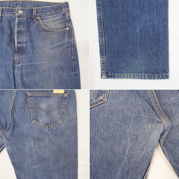 画像4: Early 00's Levi's 501 デニムパンツ "MADE IN USA / 実寸W34 L31" (4)