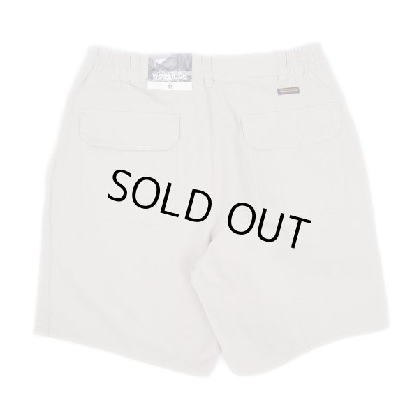 画像2: 00's Woolrich 2タック コットンショーツ "DEADSTOCK" (2)