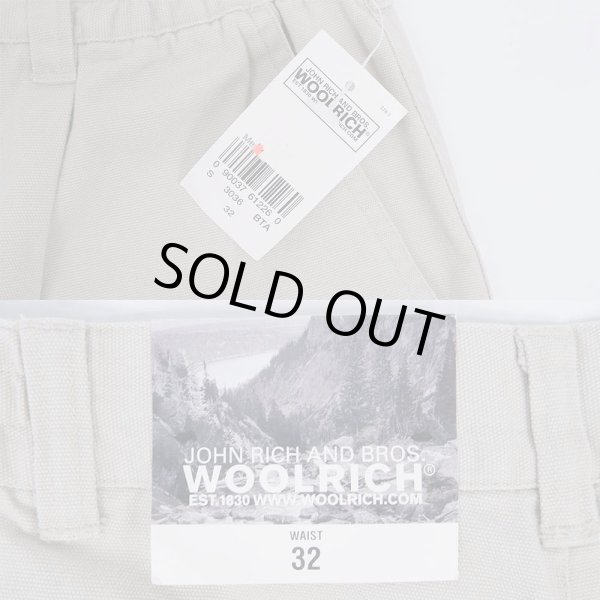 画像3: 00's Woolrich 2タック コットンショーツ "DEADSTOCK" (3)