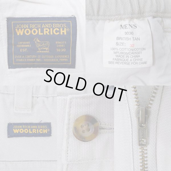 画像4: 00's Woolrich 2タック コットンショーツ "DEADSTOCK" (4)