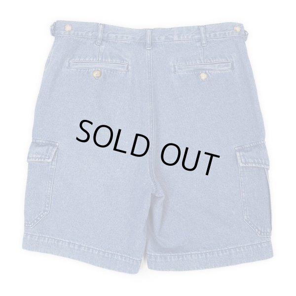 画像2: 90's Cambrige Classics デニムカーゴショーツ (2)