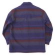 画像2: 70's Pendleton ネイティブボーダー柄 ウールジャケット (2)