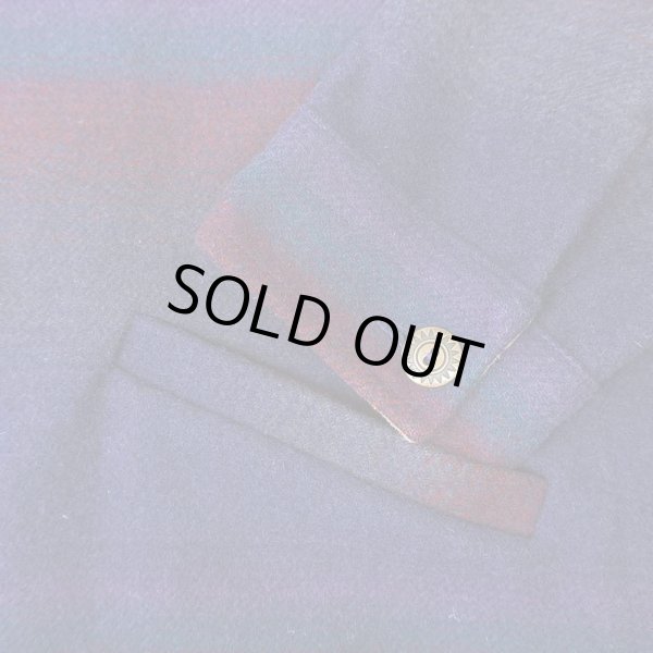 画像4: 70's Pendleton ネイティブボーダー柄 ウールジャケット (4)