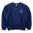 画像1: 00's NIKE Vネック プルオーバー "NAVY / PISGAH PATRIOTS" (1)