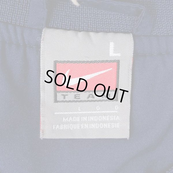 画像2: 00's NIKE Vネック プルオーバー "NAVY / PISGAH PATRIOTS" (2)