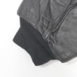 画像4: 90's BUTWIN レザー切り替え スタジャン "MADE IN USA / ALL BLACK" (4)