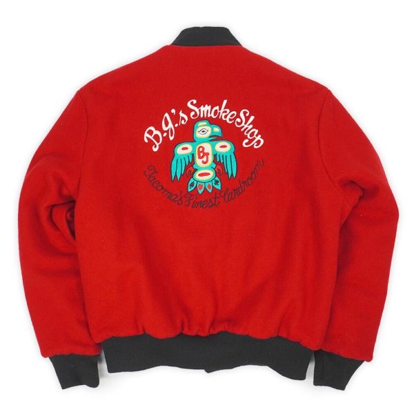 画像4: 90's Holloway リバーシブルスタジャン "MADE IN USA" (4)