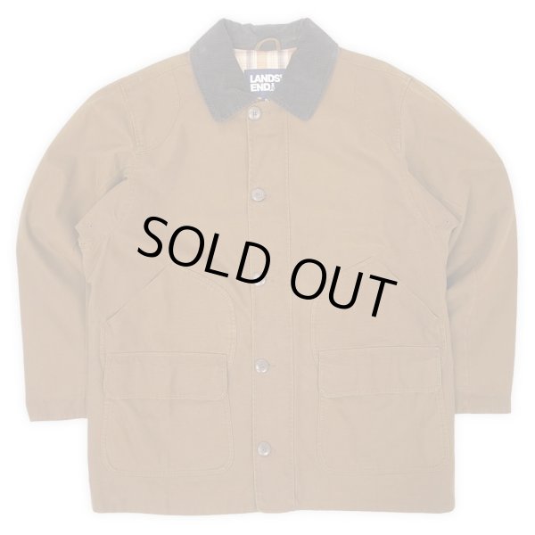 画像1: 00's LANDS' END フィールドコート "BROWN" (1)