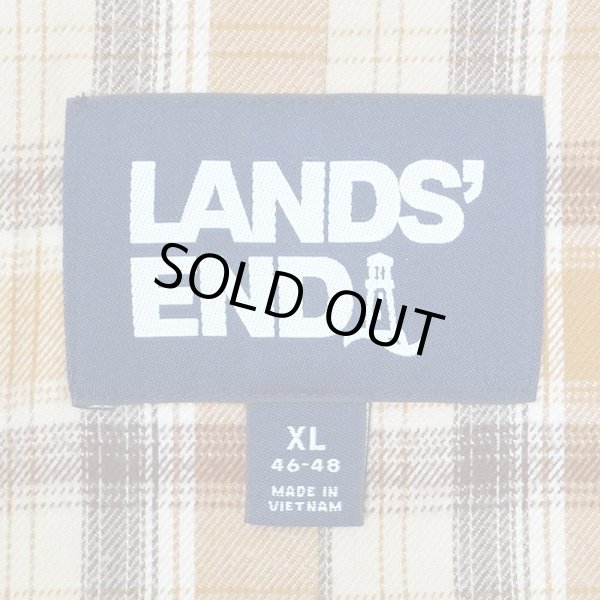 画像2: 00's LANDS' END フィールドコート "BROWN" (2)