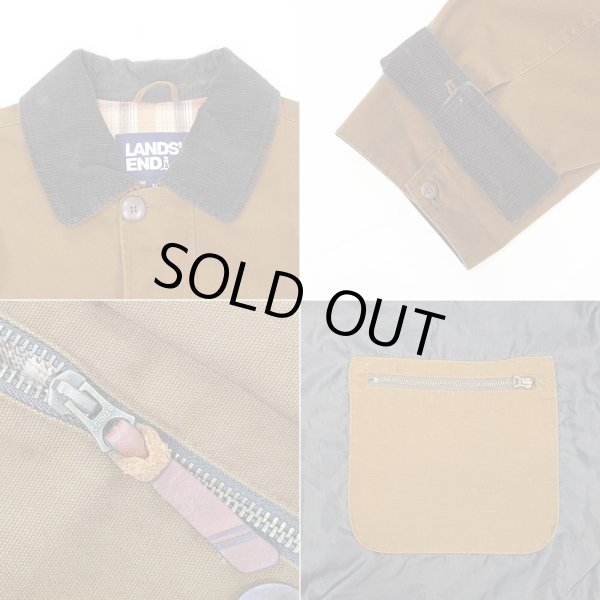 画像3: 00's LANDS' END フィールドコート "BROWN" (3)