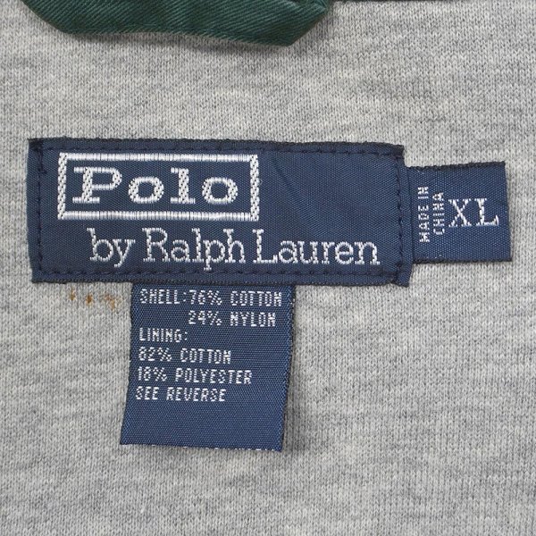 画像2: 90's Polo Ralph Lauren コットンコーチジャケット (2)