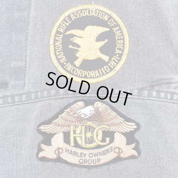 画像3: 90's Lee 101-J型 ブラックデニムジャケット (3)