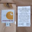 画像3: Carhartt アクティブジャケット "BROWN / MADE IN USA" (3)