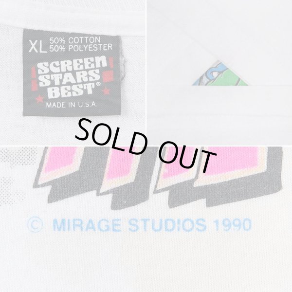 画像2: 90's Teenage Mutant Ninja TURTLES プリントTシャツ “MADE IN USA” (2)