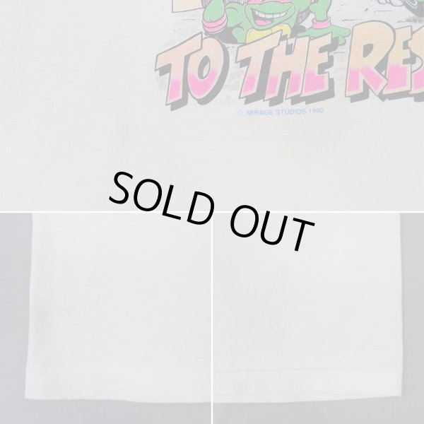 画像3: 90's Teenage Mutant Ninja TURTLES プリントTシャツ “MADE IN USA” (3)