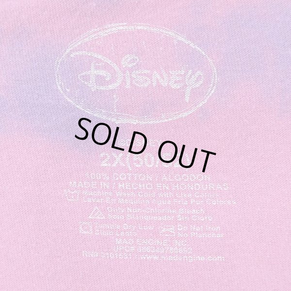 画像3: 00's Disney タイダイ染め キャラクタープリントTシャツ (3)