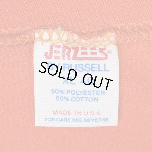 画像2: 80's JERZEES by RUSSELL カレッジプリントTシャツ "MADE IN USA" (2)